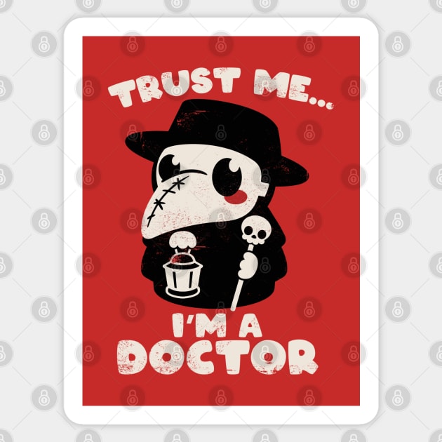 trust a plague doctor Sticker by NemiMakeit